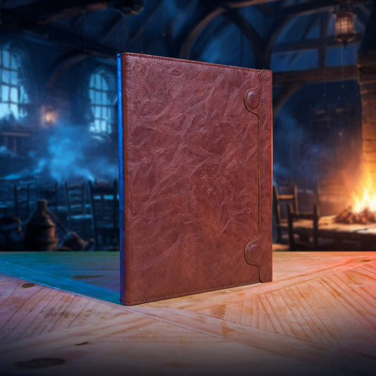 Game Master Screen | Magnetic Panels | Premium Leather | Dnd And Trpgs
