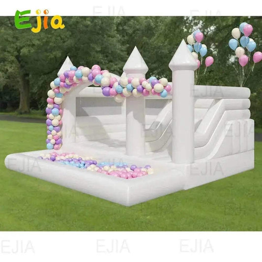 US Stock 15ft Large Inflatable Bounce House with Slide - ToylandEU™