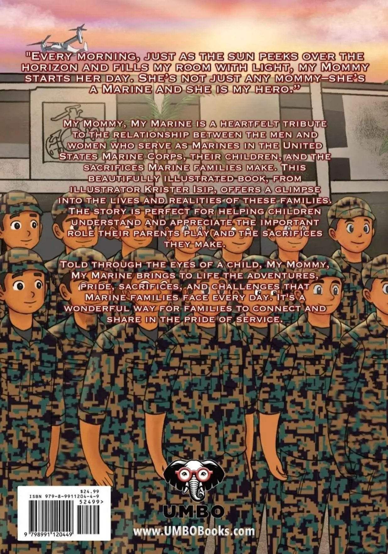 USMC Marine Children’s Book - My Mommy, My Marine by Matthew E. Miller - ToylandEU