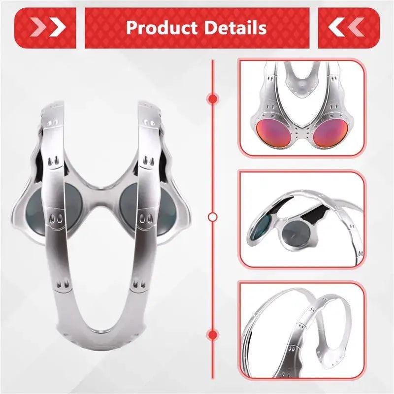 UV400 Cycling Sunglasses Metal Frame Outdoor Sports - ToylandEU™