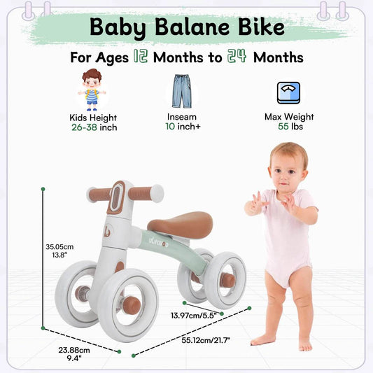 Ubravoo Baby Slide Balance Bike for 12-24 Months Toys - ToylandEU