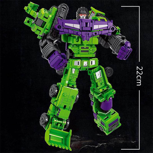 Ultimate 6-in-1 Defensor Devastator Transformable Action Figure - ToylandEU