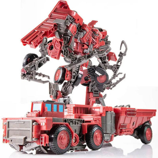 Ultimate Adaptable Robot Toy - 8 in 1 Devastator Bulldozer to Blender Car - ToylandEU