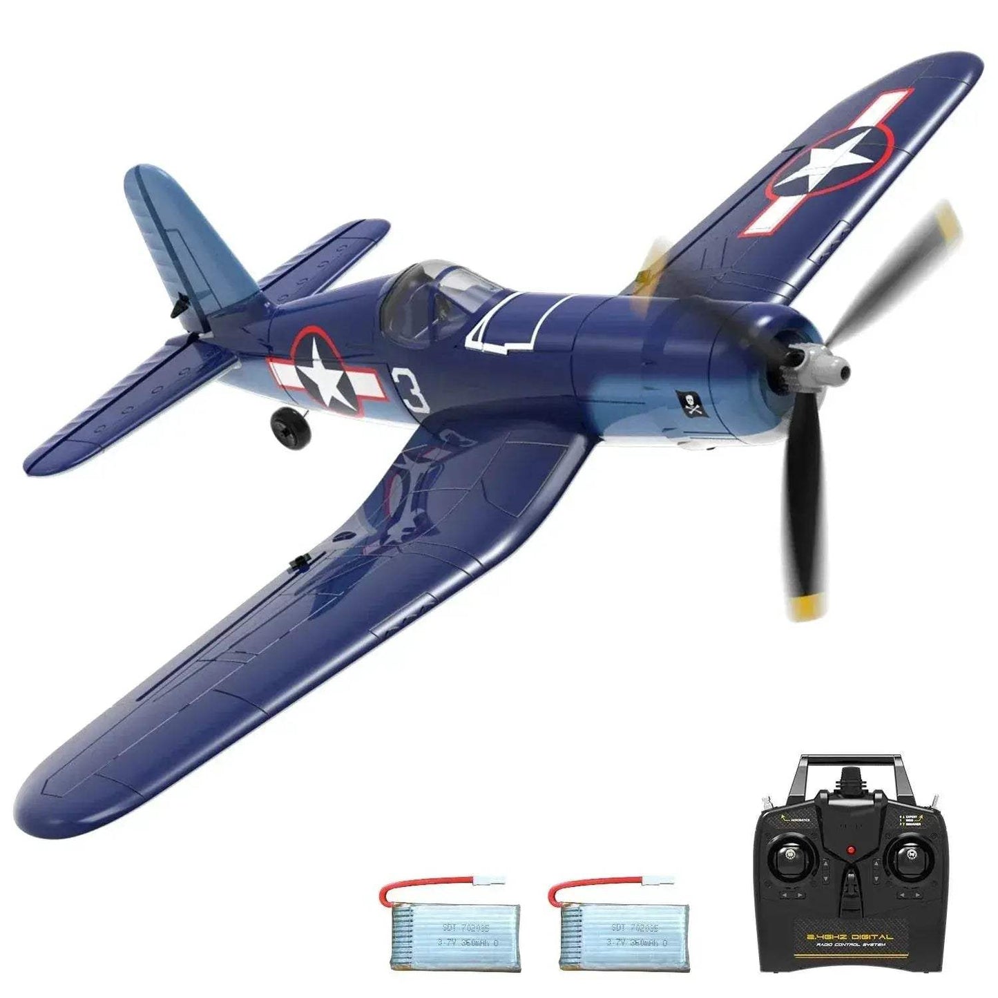 Ultimate F4U Corsair Remote Control Plane - High Performance Outdoor - ToylandEU™