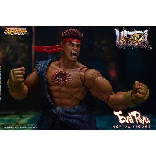Street Fighter Evil Ryu Highly Articulated Action Figure - ToylandEU
