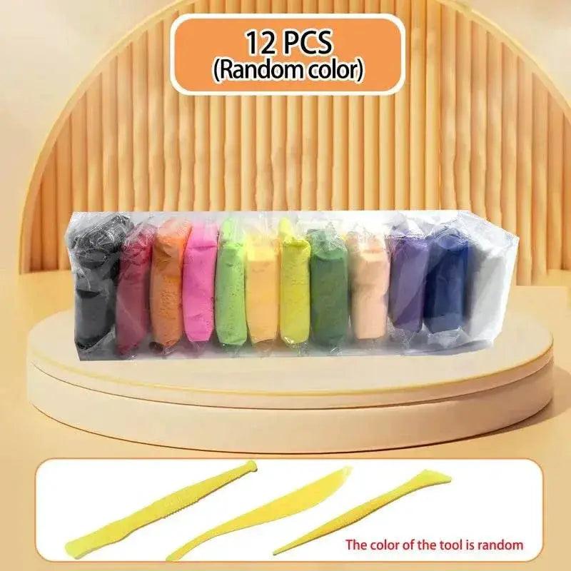 Ultra Light 24 Color Air Dry Clay Kit Toyland EU - ToylandEU™