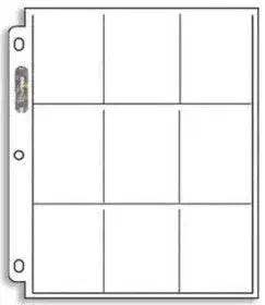 Ultra Pro 9-Pocket Pages 209D (100ct) - ToylandEU