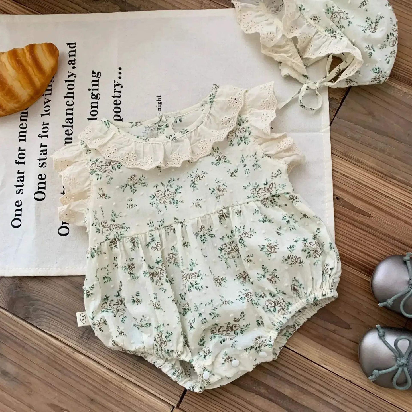 Ultra Soft Baby Bodysuits 0-24M Ruched Toyland EU - ToylandEU™