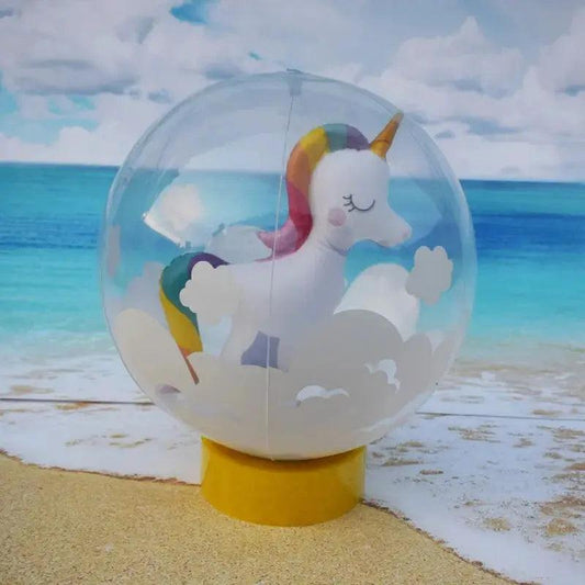 Unicorn Pool Float Inflatable Beach Ball Non Toxic PVC - ToylandEU™