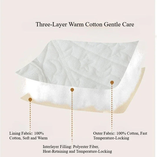 Unisex Baby Cotton Warm Winter Set Infant Cute Moon & Star Top & Pants Newborn Halloween High-Waisted Belly Protection Outfit - ToylandEU