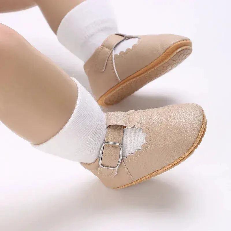 Unisex Baby Shoes Non Slip Soft Sole PU Leather 0to18M - ToylandEU™