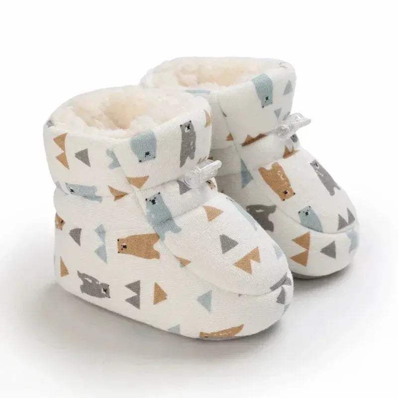 Unisex Baby Winter Boots With Warm Fuzzy Lining For Toddlers - ToylandEU