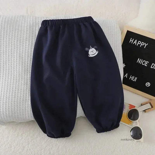 Unisex Toddler Casual Pants Elastic Waist Active Play - ToylandEU™