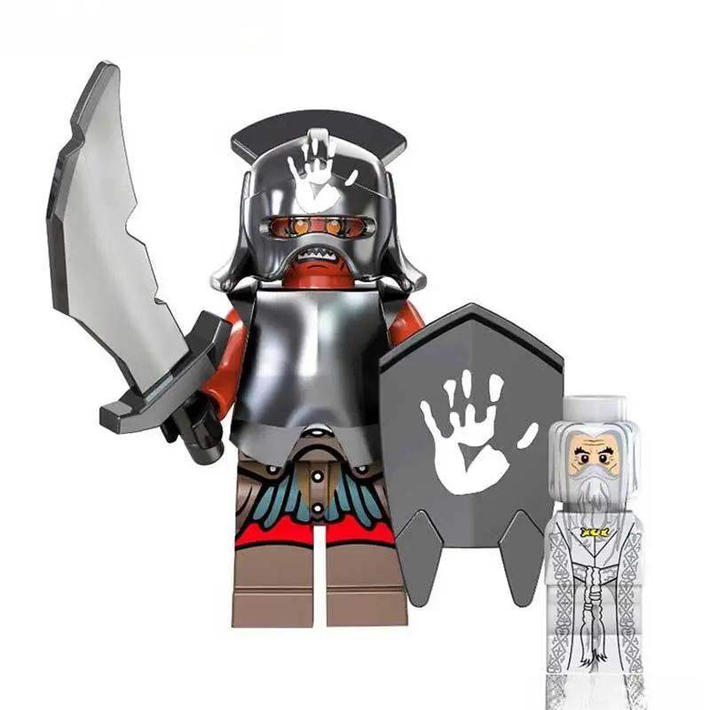 Uruk-hai from Lord of The Rings Lego Minifigures Custom Toys 1 - Minifigure Toys