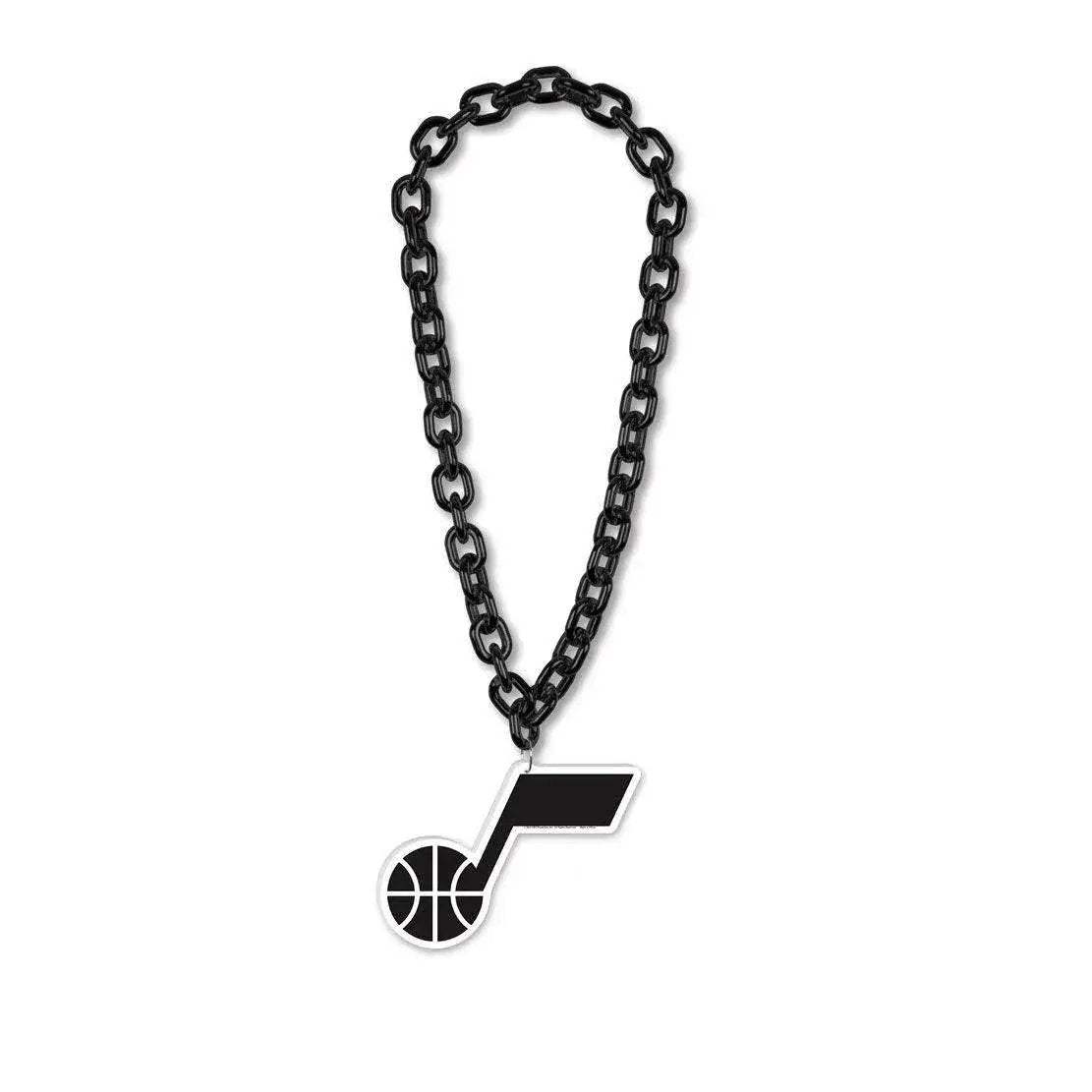 Utah Jazz Foam Logo Necklace On 38 Inch Plastic Chain - ToylandEU™
