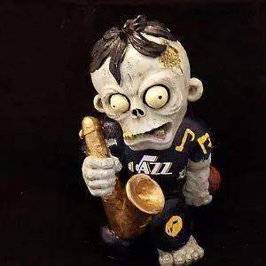 Utah Jazz Zombie Figurine Garden Decor Hand Painted 10 Inch - ToylandEU™
