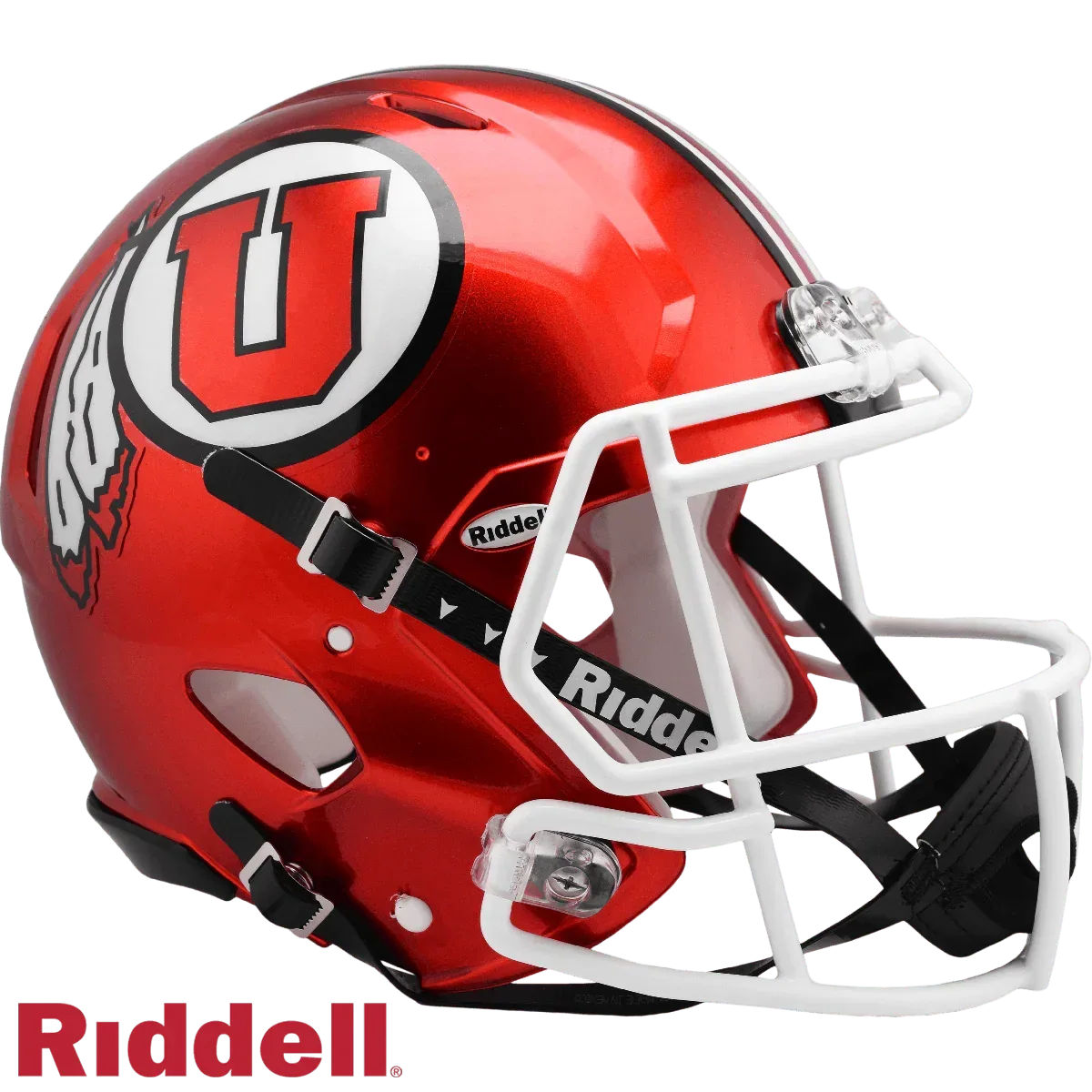 Utah Utes Riddell Authentic Full Size Speed Helmet Red - ToylandEU