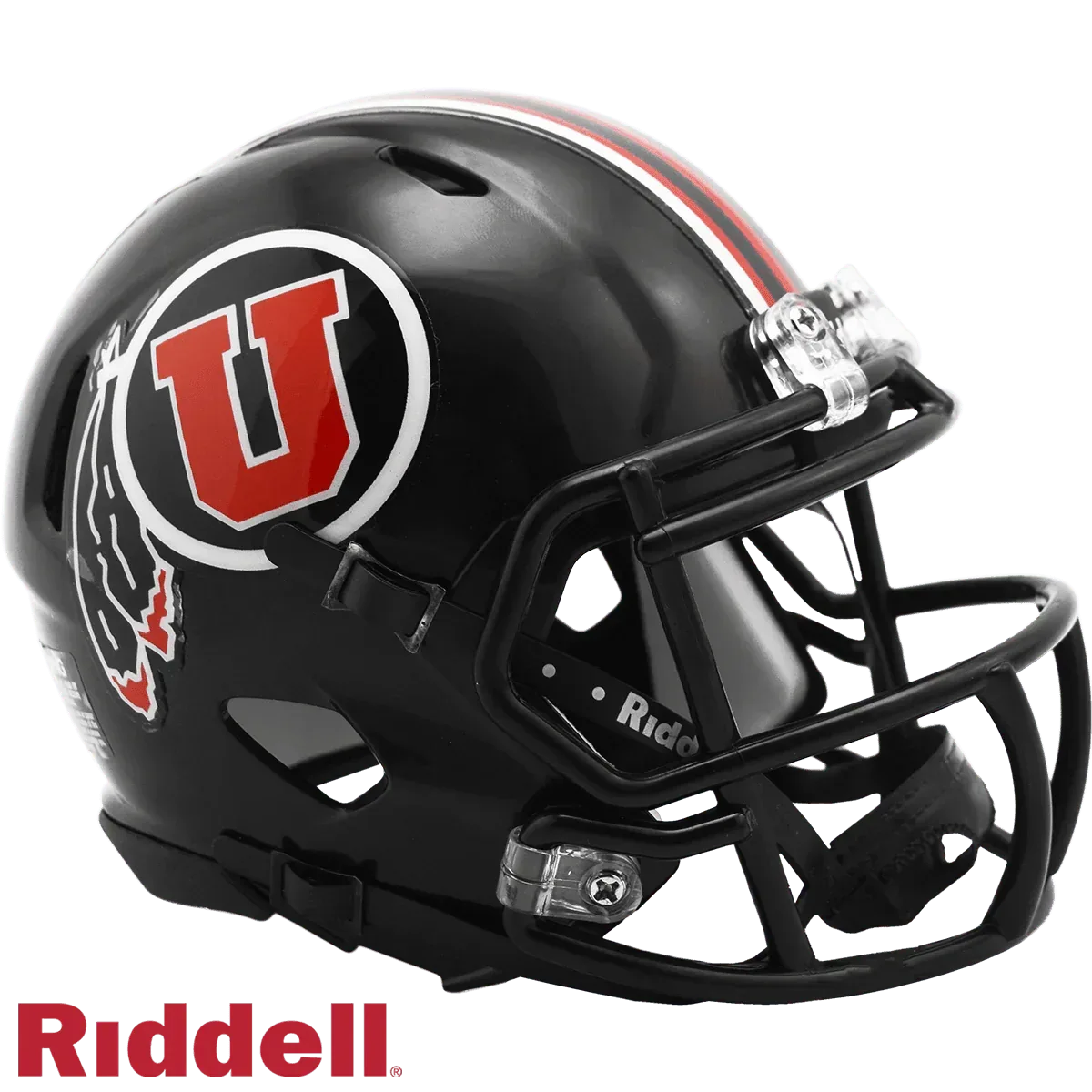 Utah Utes Riddell Speed Mini Helmet Replica Edition Black - ToylandEU™