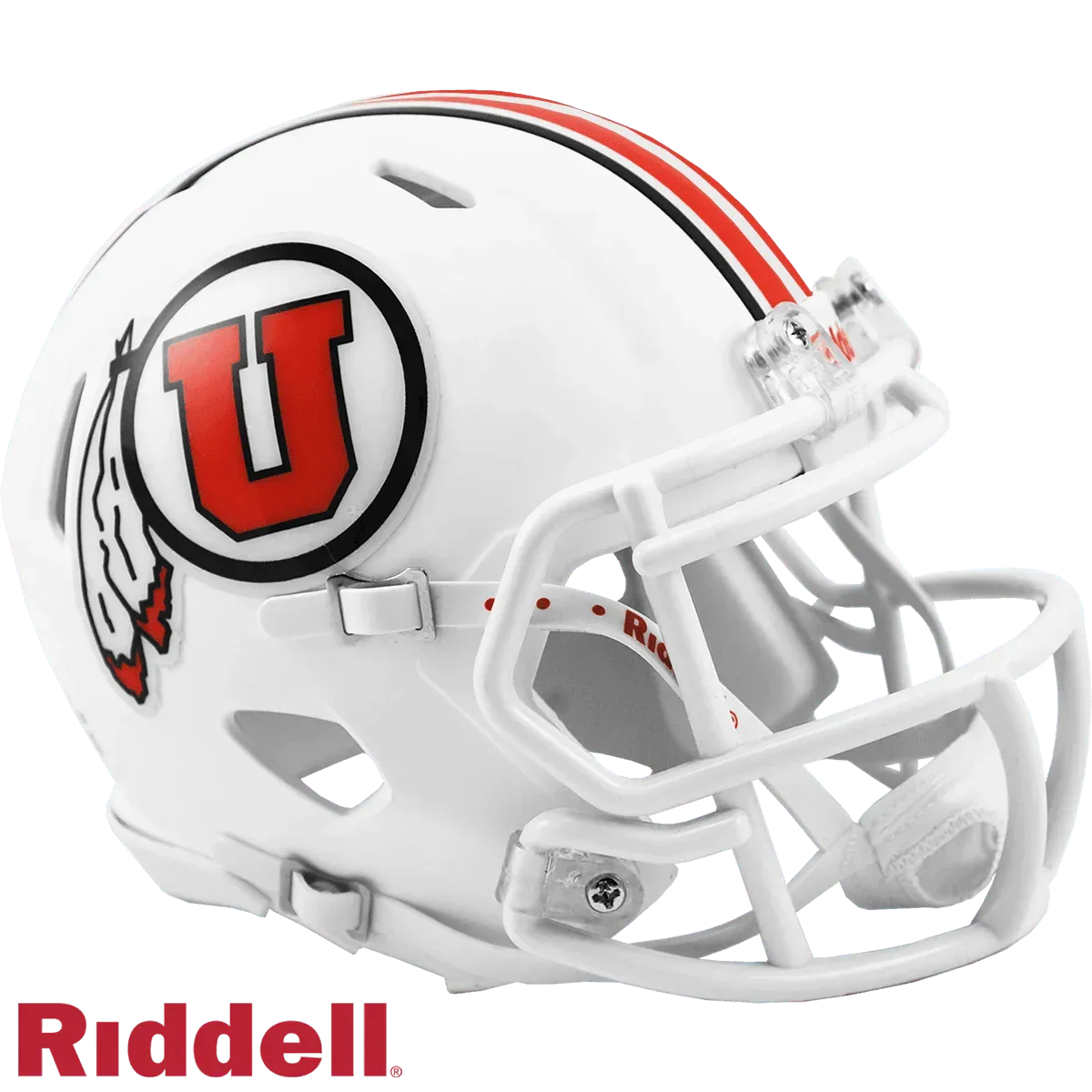 Utah Utes Riddell Speed Mini Helmet White Collectible - ToylandEU™