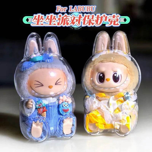 V1 V2 Labubu Protective Cover Transparent Dust Shell Case - ToylandEU