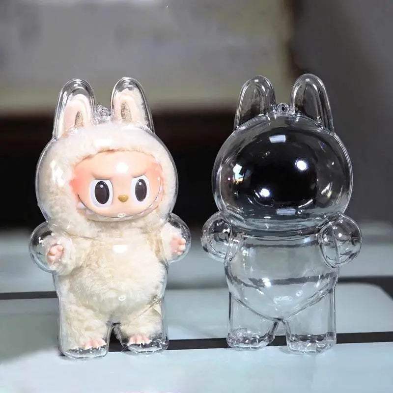 V1 V2 Labubu Protective Cover Transparent Dust Shell Case - ToylandEU
