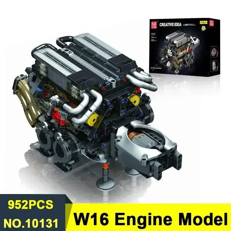 V8 V12 Engine Model Kit for STEM Education and Builds - ToylandEU