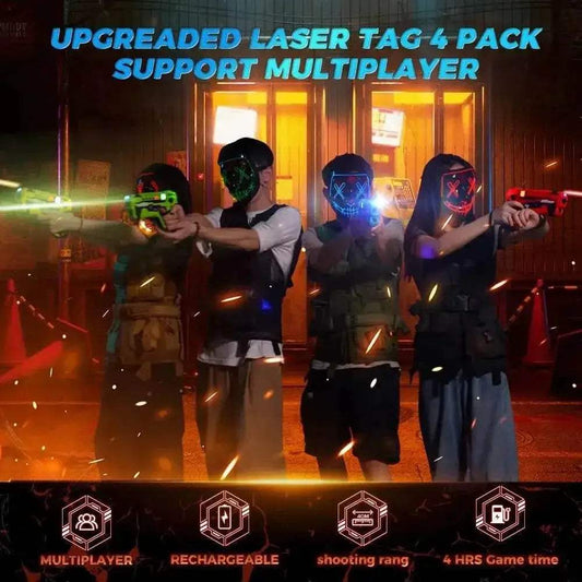 VATOS Laser Tag Battle Game Gun Set For Kids Fun - ToylandEU™