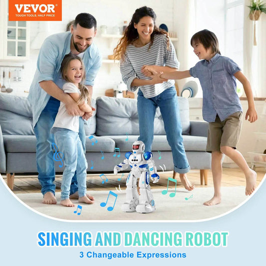 VEVOR Remote Control Dancing Robot Toy with Gesture Sensor for Kids 3+ - Fun Singing and Walking Action Figure Gift - ToylandEU