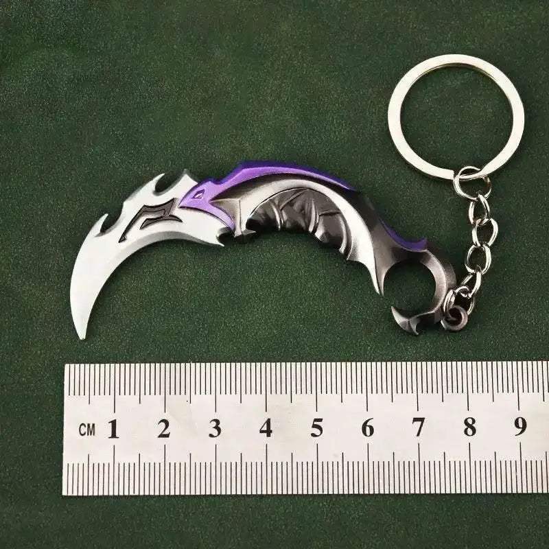 Valorant Weapon Rifles Vandal Prime Reaver Karambit Keychain - ToylandEU™