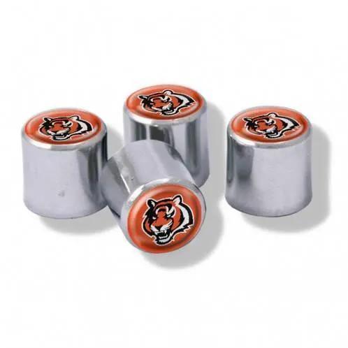 Cincinnati Bengals Valve Stem Caps Set Of 4 With Team Logo - ToylandEU™