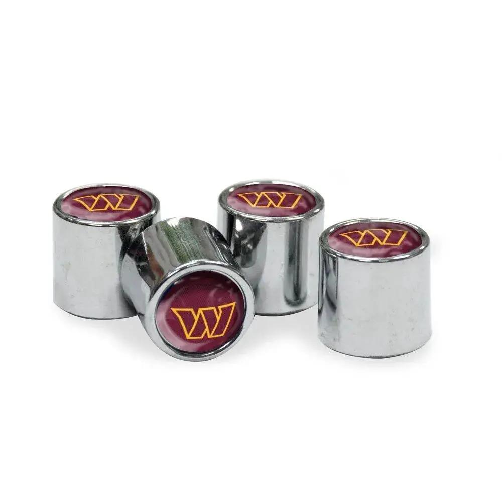 Washington Commanders Valve Stem Caps Set 4 Universal Fit - ToylandEU™