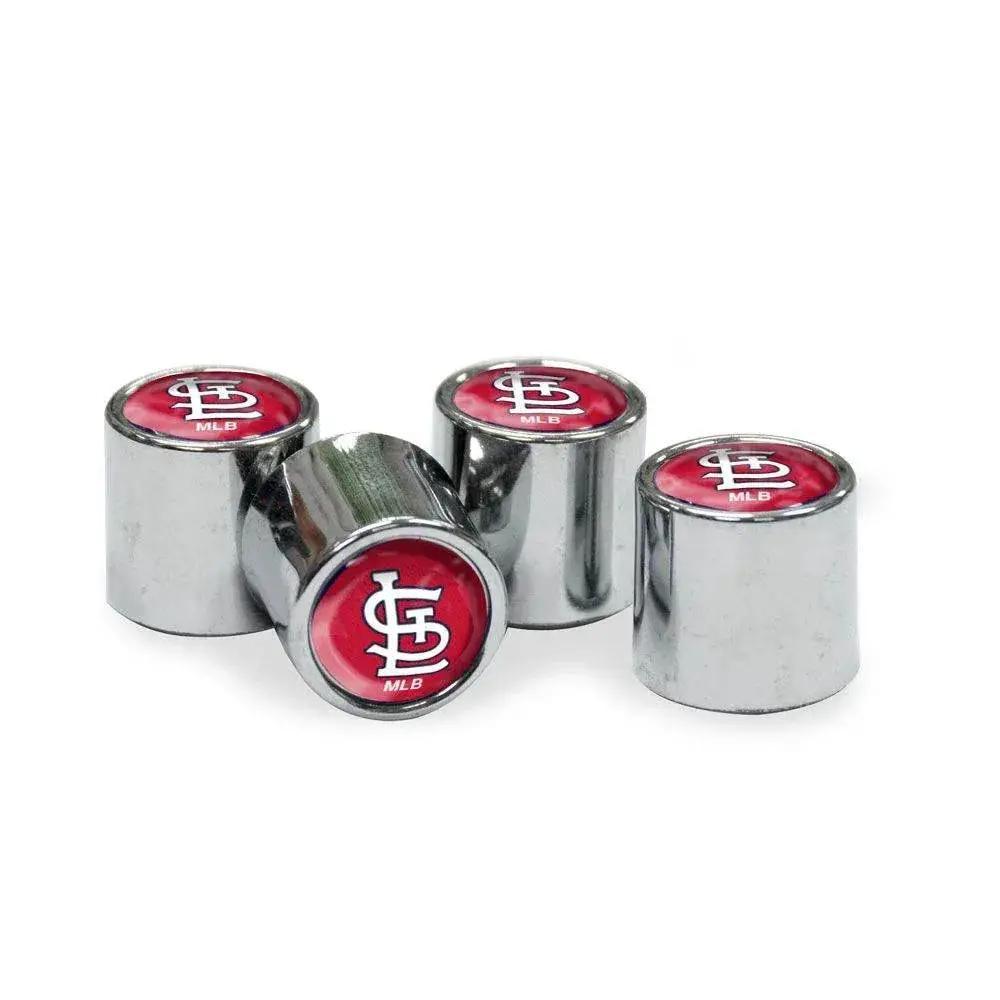 St Louis Cardinals Valve Stem Caps With Team Logo Set - ToylandEU™