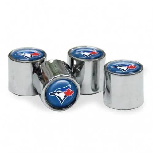 Toronto Blue Jays Valve Stem Caps Domed Logo Emblem - ToylandEU™