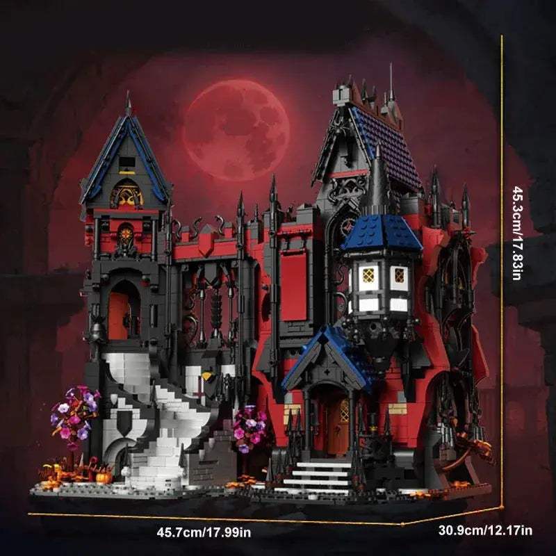Vampire Castle Modular Building Blocks Set Lego Compatible 3900 - ToylandEU