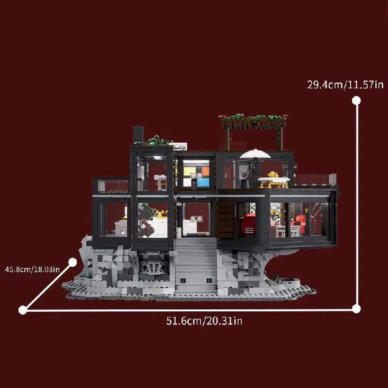 Vampire Family House Building Blocks Lego Compatible Set - ToylandEU