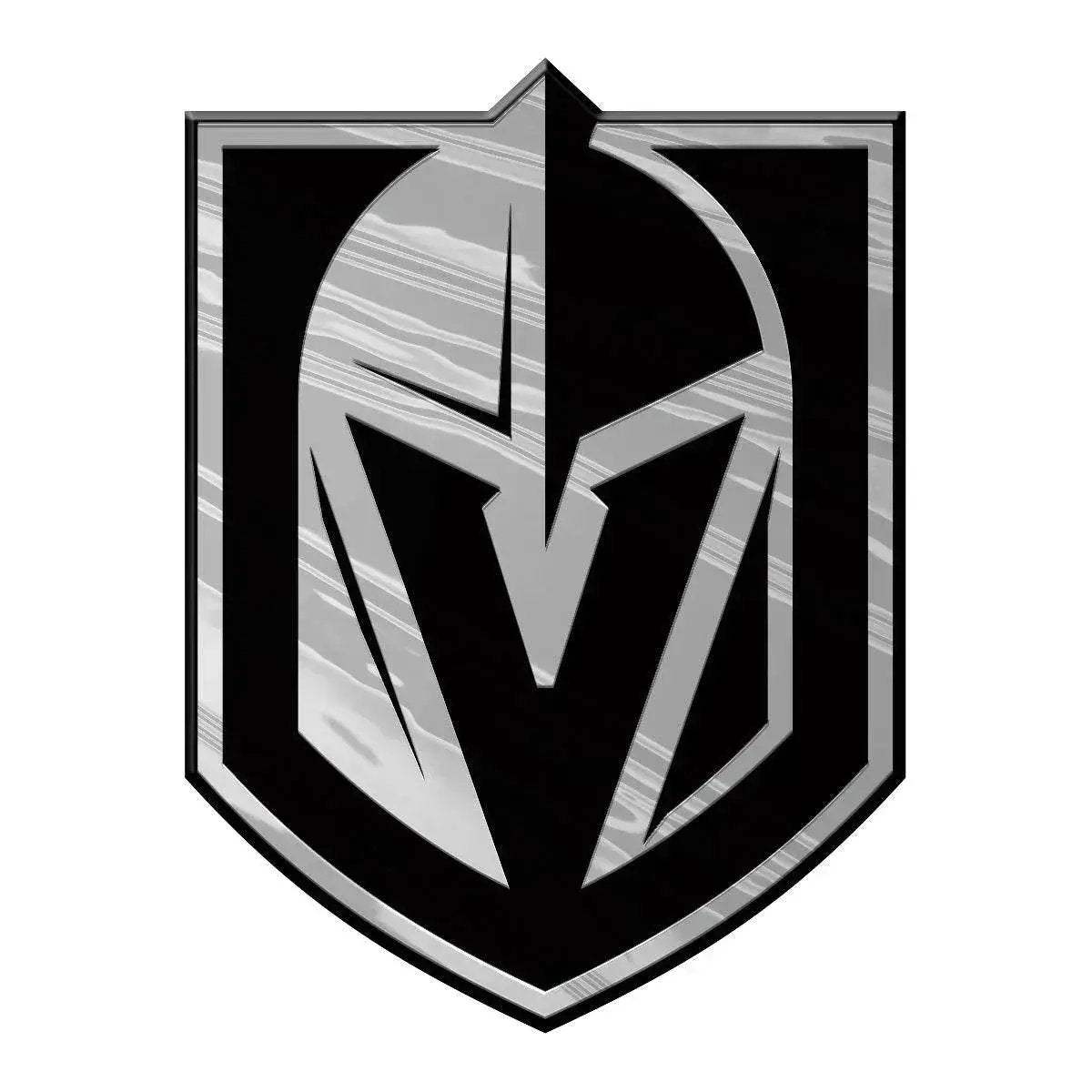 Vegas Golden Knights Auto Emblem Silver Chrome Finish - ToylandEU™
