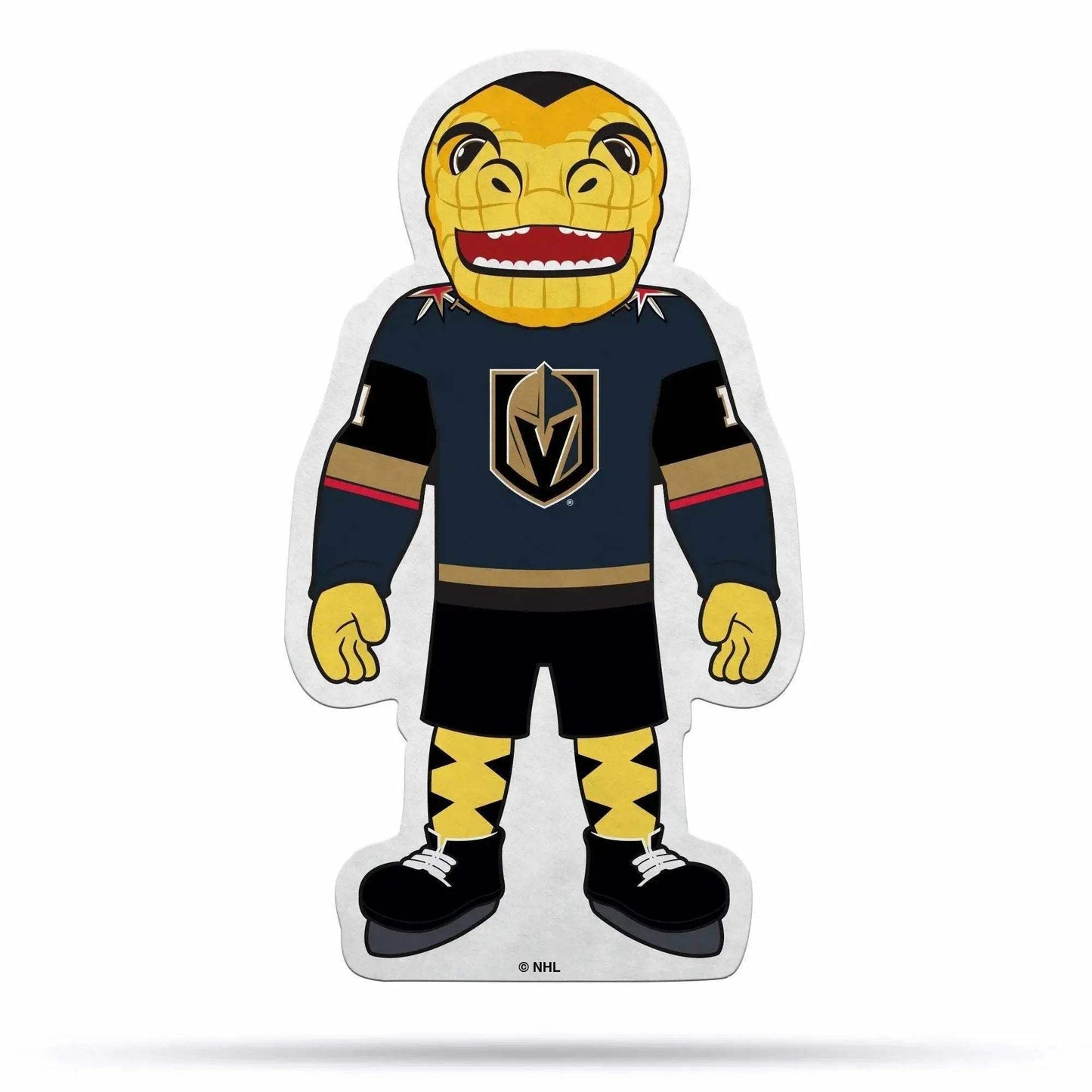 Vegas Golden Knights Pennant Shape Cut Mascot Felt Design - ToylandEU™