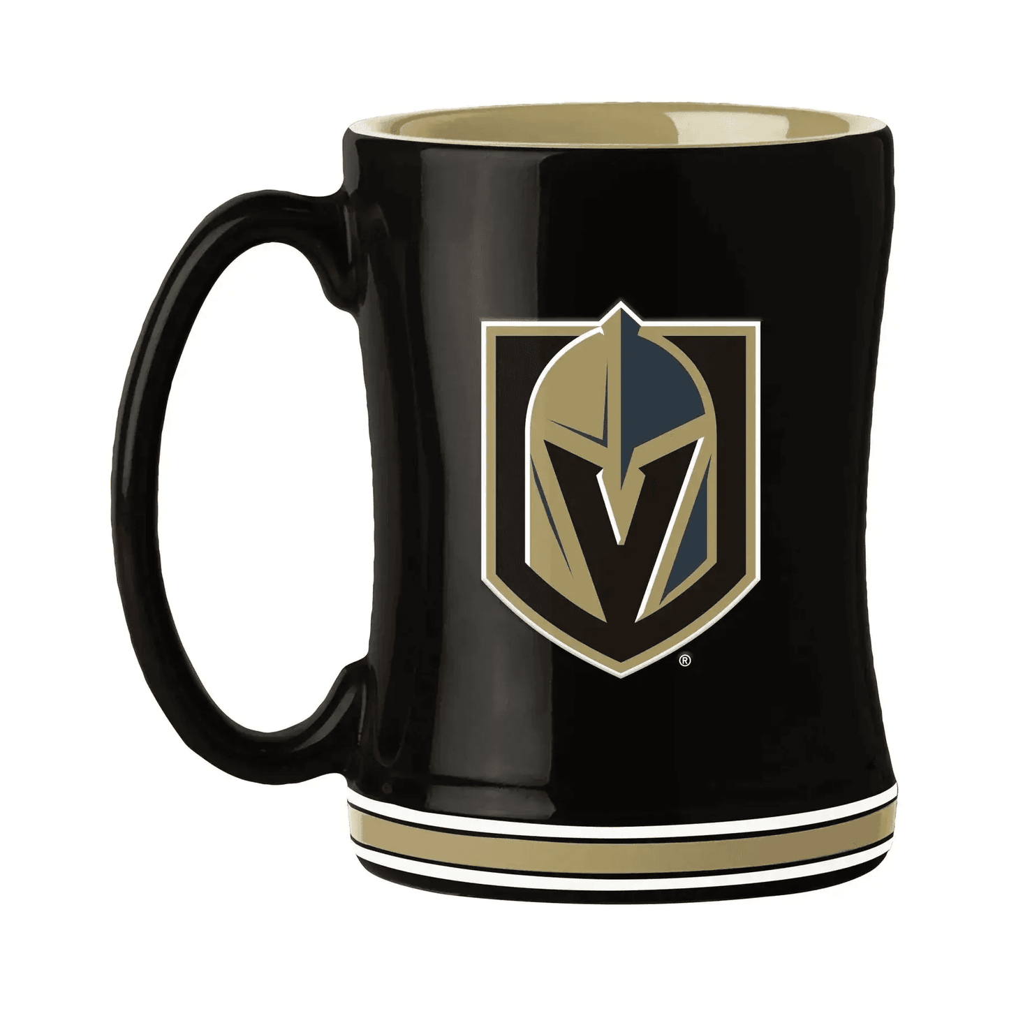 Vegas Golden Knights Sculpted Relief Team Color Coffee Mug - ToylandEU™