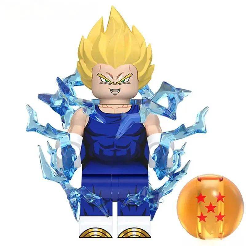 Vegeta Dragon Ball Z Lego Minifigure Super Saiyan - ToylandEU™