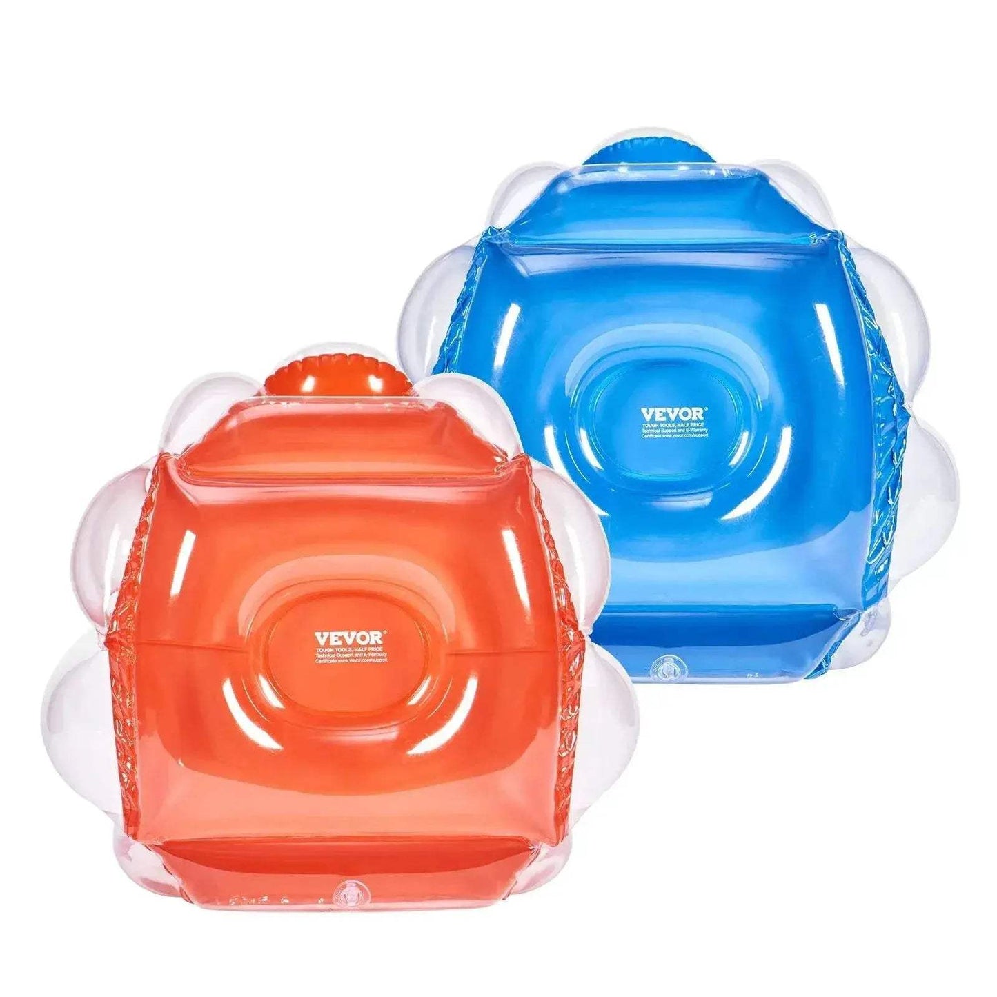 Vevor 2-Pack 2/3Ft Inflatable Bumper Balls for Kids and Teens Durable PVC Body Sumo Zorb Balls Human Hamster Bubble Balls - ToylandEU