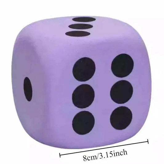 Vibrant Foam Dice Set for Fun Games and Learning - ToylandEU™