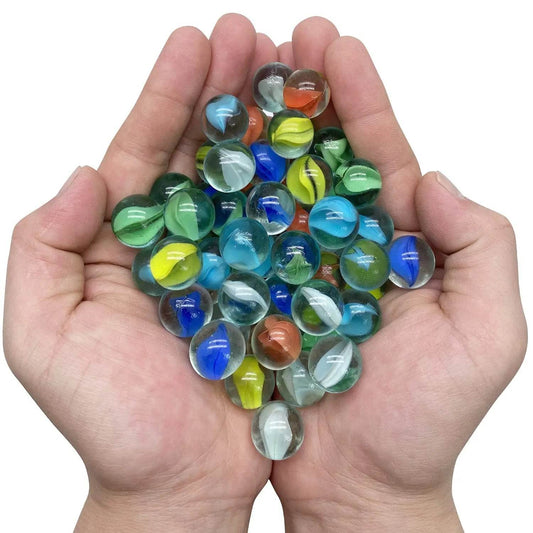 Vibrant Glass Marbles Set for Kids - 10/50PCS Fun Playtime Toy - ToylandEU