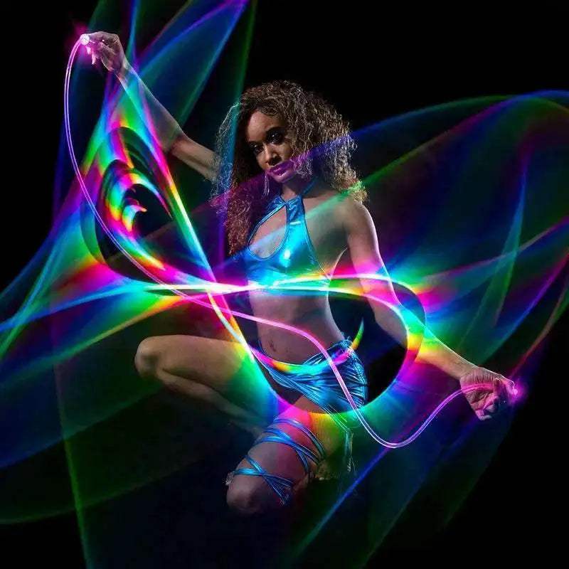 Vibrant LED Fiber Optic 140Pcs Whips Toyland EU - ToylandEU™
