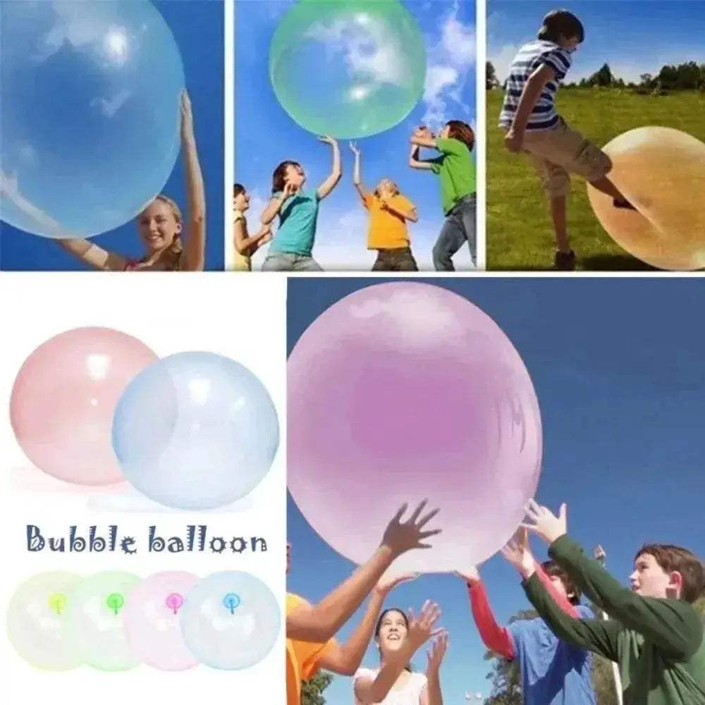 Vibrant Outdoor Bubble Balls with Water Play Feature for Kids and Teens - ToylandEU