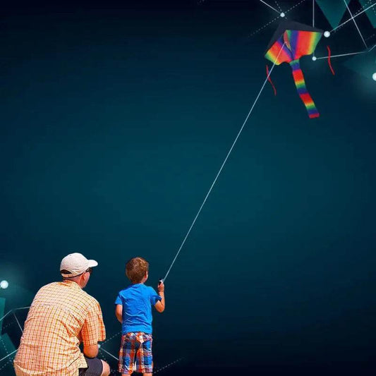 Vibrant Rainbow Kite - Fun & Adventure for Kids in the Great Outdoors - ToylandEU
