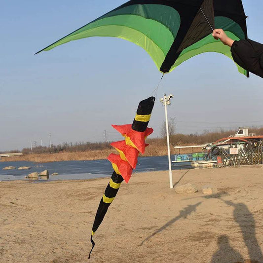 Vibrant Rainbow Windsock Kite - Perfect for Outdoor Fun & Free Shipping! - ToylandEU