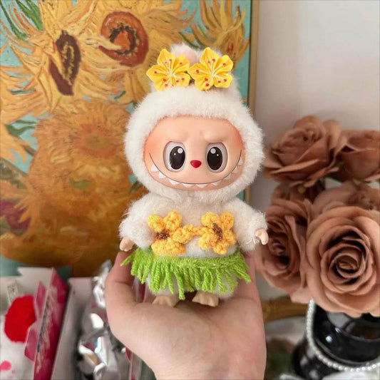 Vibrant Summer Style Bikini Set for 17 cm Labubu Doll with Trendy Swimsuit Design Labubu - ToylandEU