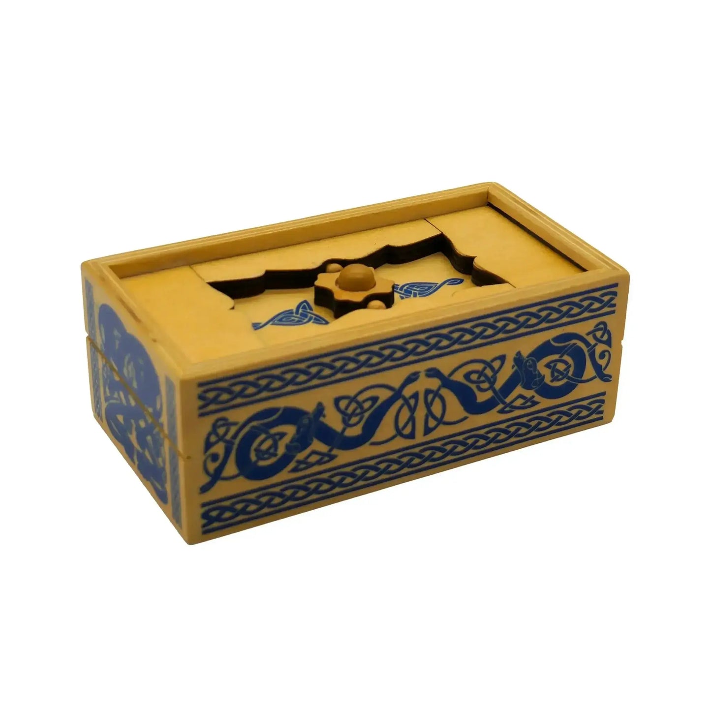 Viking Sea Chest Puzzle Box With Gift Card Slot Treasure - ToylandEU