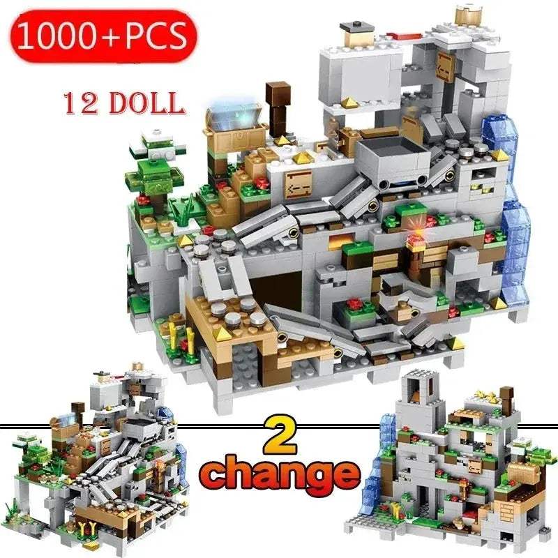 Village Special Edition Building Blocks With Steve Action Figures - ToylandEU