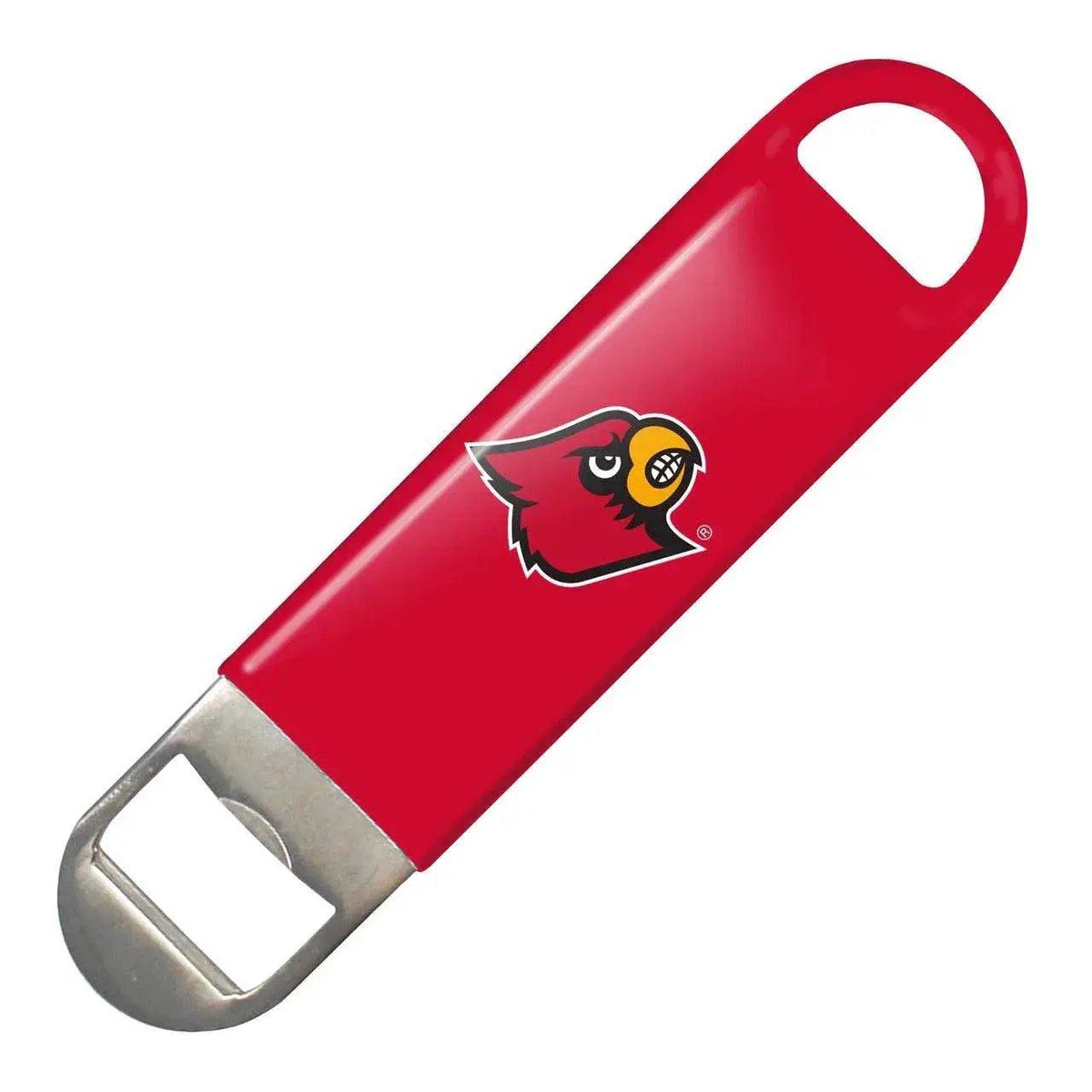 Louisville Cardinals Bottle Opener Vinyl Covered Metal 7in - ToylandEU™